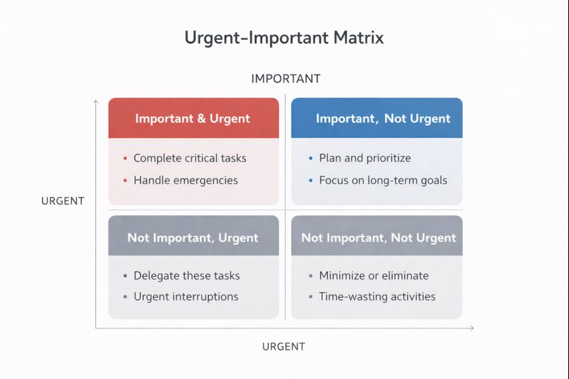 Task Priority Matrix productivity tool