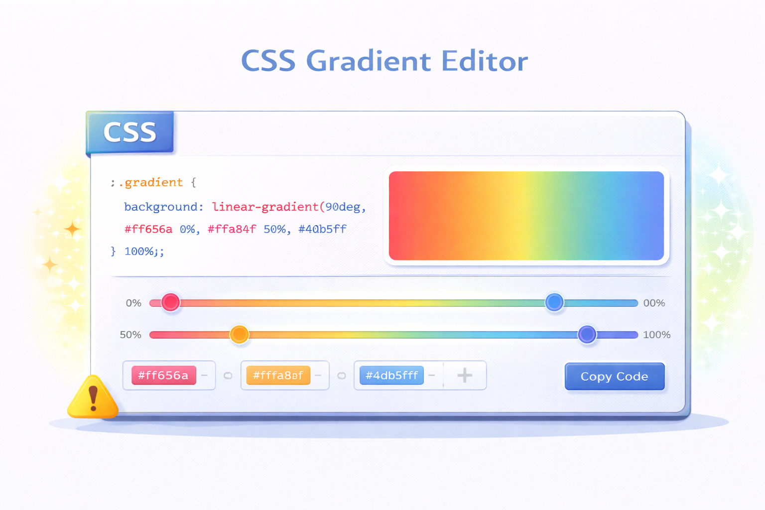 CSS Gradient Generator tool
