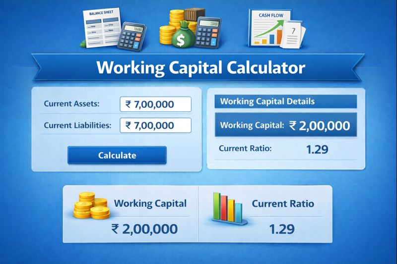 Working Capital Calculator Tool