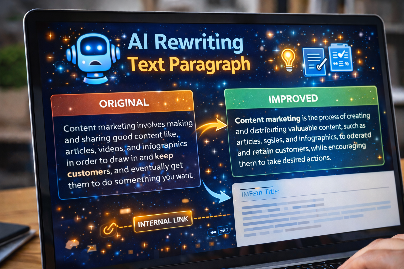 AI Paragraph Rewriter Tool