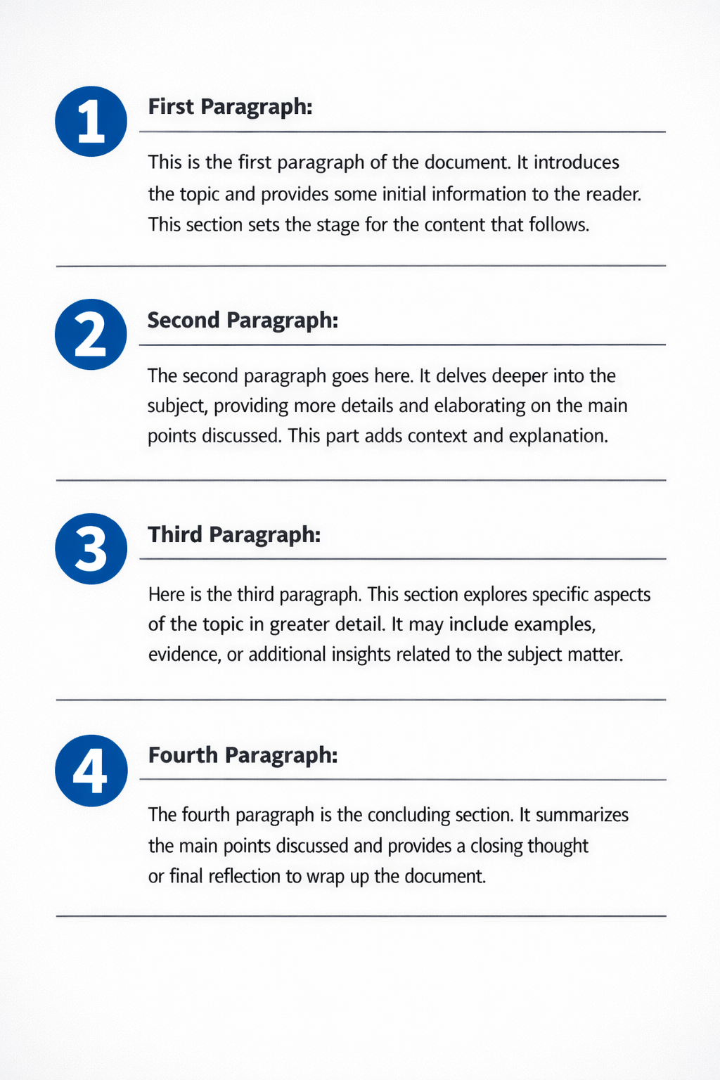 Paragraph Counter tool
